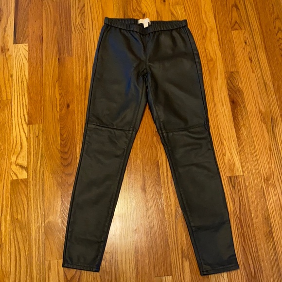 🔺FREE SHIPPING Michael Kors Black faux leather leggings - Picture 4 of 7